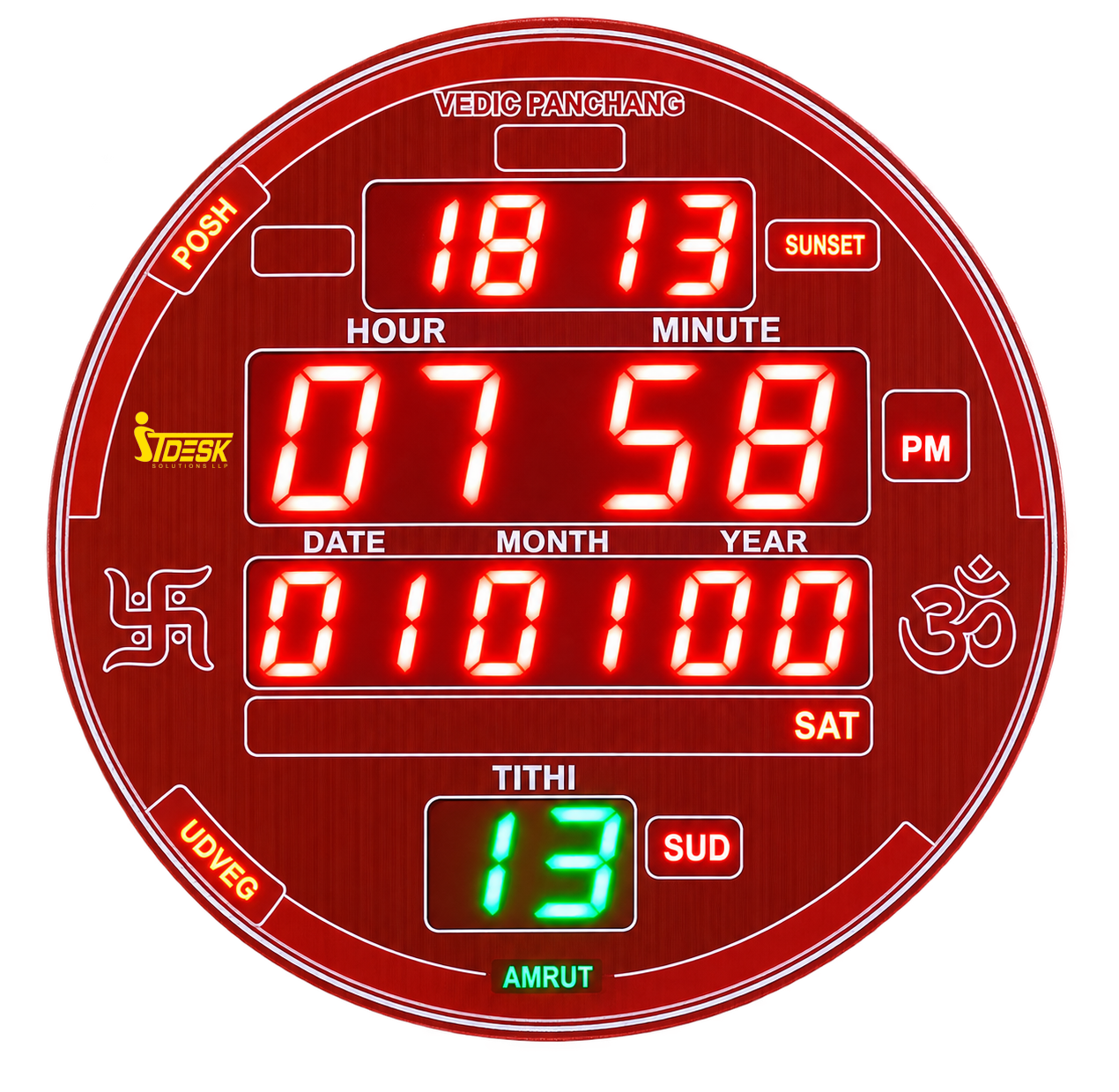 Home Series - Vedic / Hindu Clock